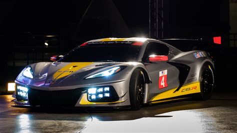 2020 Chevrolet Corvette C8.R race car ready to roar