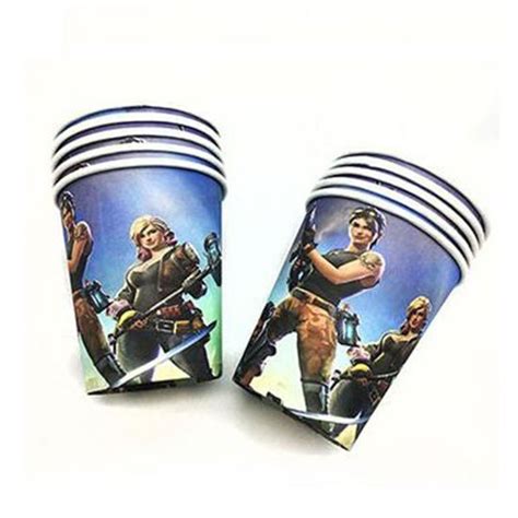 Fortnite Video Game Party Cups | Party Supplies, Decoration, Birthday – Kidz Party Store