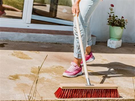 6 Easy Ways to Clean a Concrete Patio (Without a Pressure Washer) - My Backyard Life