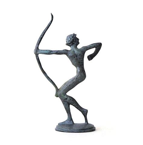 Archer Bronze Statue, Ancient Greek Athlete, Ancient Greece Olympic ...