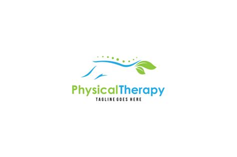 Physical Therapy Logo Design Graphic by DEEMKA STUDIO · Creative Fabrica