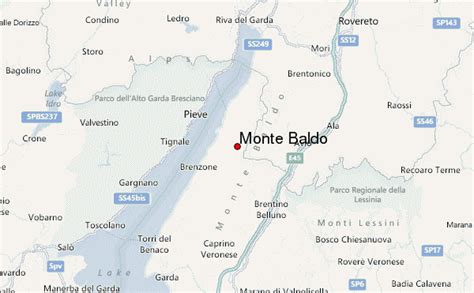 Monte Baldo Mountain Information