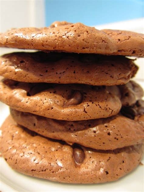 Chocolate Volcano Cookies