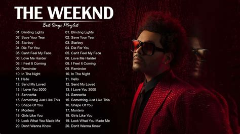 The Weeknd Best Songs - The Weeknd Greatest Hits Full Album - YouTube