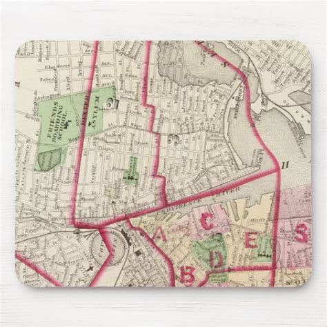 Johnston Rhode Island Map Mouse Pad | Zazzle.com