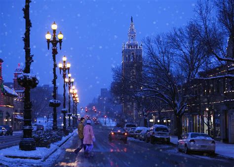 Kansas City Plaza At Christmas Time Photograph by Gillham Studios - Fine Art America