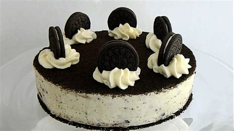 CHEESECAKE OREO | RECETA SIN HORNO | FÁCIL Y DELICIOSO | PASTEL DE QUESO DE OREO - YouTube