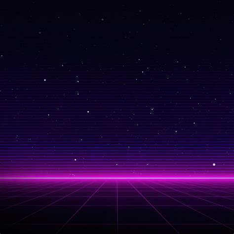 Outrun Wallpaper 4K, Neon, Dark background, Purple, Abstract, #4523