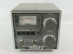 Kenwood AT-200 Vintage Ham Radio Antenna Tuner with Manual (works) SN 751045