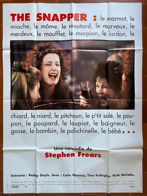 Poster THE SNAPPER Stephen FEARS Colm MEANEY Tina KELLEGHER 120x160cm ...