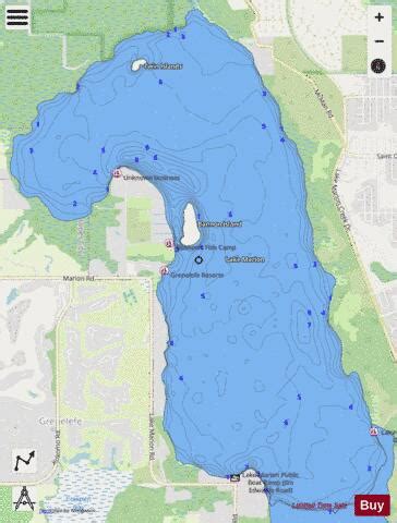 LAKE MARION Fishing Map | Nautical Charts App