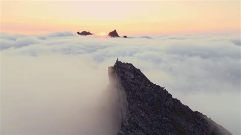 Panorama Of Segla Mountain Senja Norway Stock Footage SBV-348453522 - Storyblocks