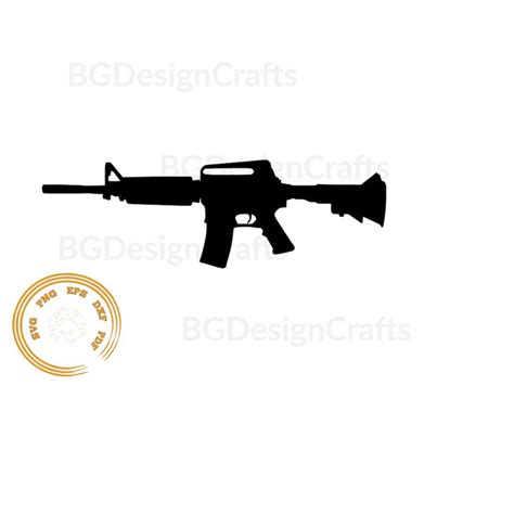 Rifle SVG, Rifle DXF, Rifle Clipart, Rifle svg cut file, Rif - Inspire Uplift