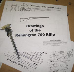 Remington 700 M24 M40 Rifle Receiver Drawings | eBay