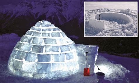 At Iglu-Dorf snow village you can sleep in a DIY igloo