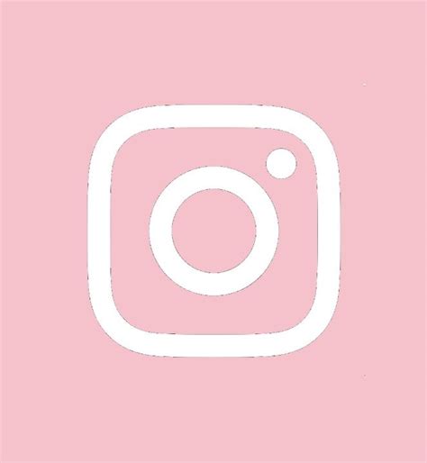 Pale Pink Instagram Icon