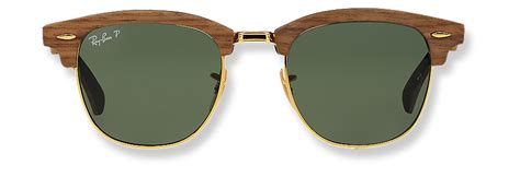 Ray-Ban - Wood Clubmaster | Sunglass Hut