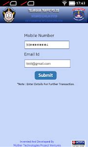Telangana E-Challan Mobile App – Android Social Apps