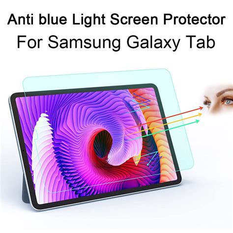 Protector de pantalla Anti luz azul para Samsung Galaxy Tab S6 Lite 10,4 S7 11 S7 FE 12,4 S8 ...