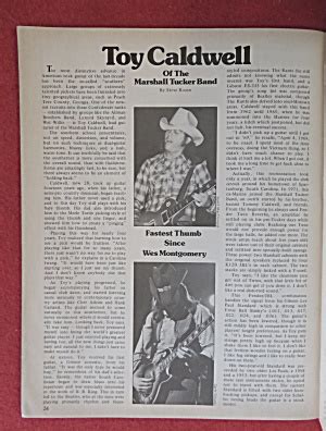 Guitar Player Magazine May 1976 Toy Caldwell