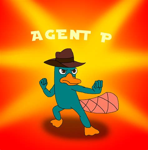 Agent P (Perry the Platypus) by kylgrv on DeviantArt