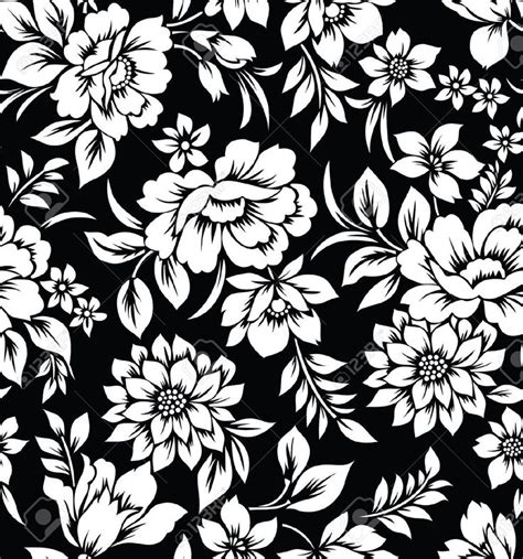 20299024-decorative-seamless-floral-wallpaper-pattern.jpg (1214×1300) | Floral wallpaper, Floral ...