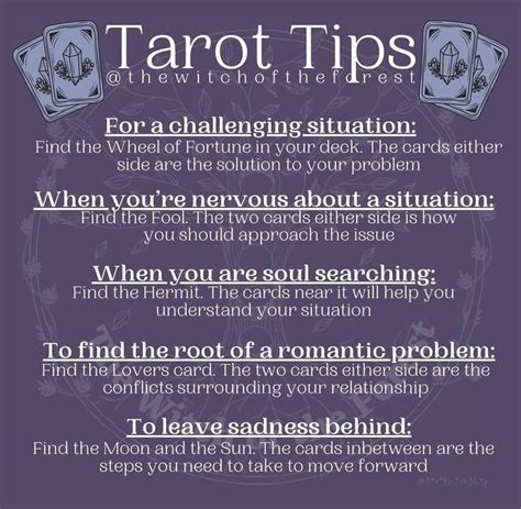 Pin by Courtney Lynne on Witchy Woman | Tarot tips, Tarot interpretation, Learning tarot cards