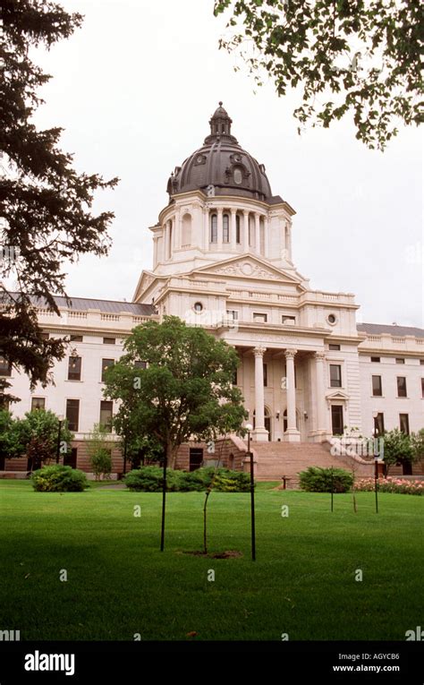 Pierre South Dakota State Capitol Building Stock Photo - Alamy