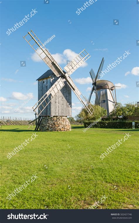 Angla Windmills Saaremaa Stock Photo 502421746 | Shutterstock