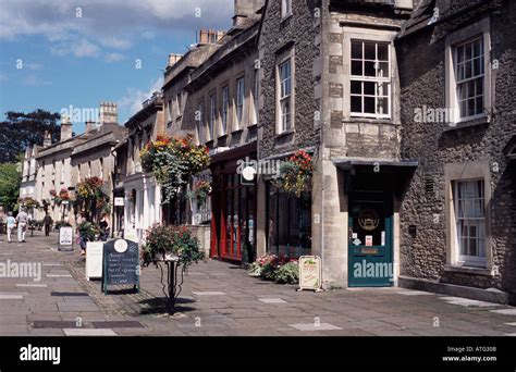 Shops in Corsham High Street Corsham Wiltshire, England UK Stock Photo - Alamy