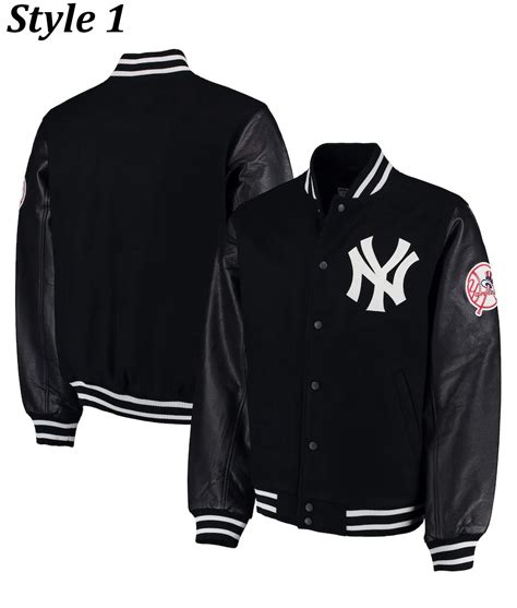 MLB New York Yankees Black Varsity Jacket - Jackets Creator