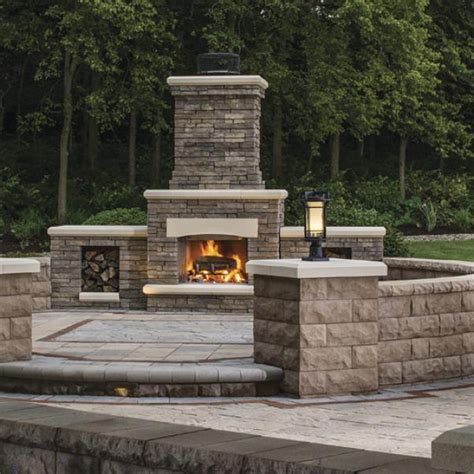 Belgard Bordeaux® Series Outdoor Kitchens and Fireplaces - Unique Supply