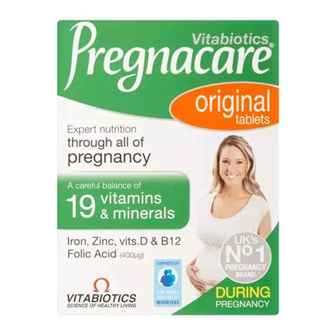 Vitabiotics Pregnacare Original 30 | Inish Pharmacy | Ireland