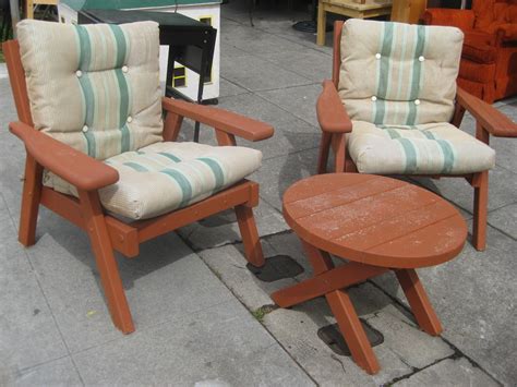 Redwood Patio Furniture PDF Woodworking