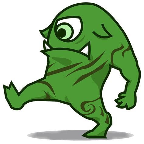 Alien monster emoji clipart. Free download transparent .PNG | Creazilla