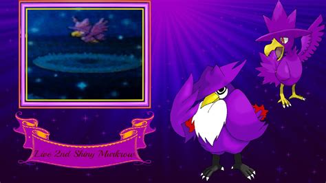 [WSHC#8] Live 2nd Shiny Murkrow in Pokémon Heart Gold after 2601 REs!!! (Phase 3, + Evolution ...