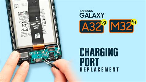 Samsung Galaxy A32 5G Charging Port Replacement | M32 5g - Mindovermetal English