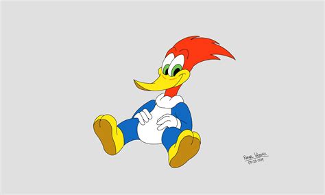 Woody Woodpecker Drawing 17 by RafaelGeorgeArts on DeviantArt