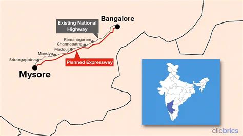 Bangalore Mysore Expressway: Distance, Map, Route & Toll Rates