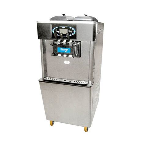 Industrial 2+1 Falvors Soft Serve Ice Cream Machine Manufacturer