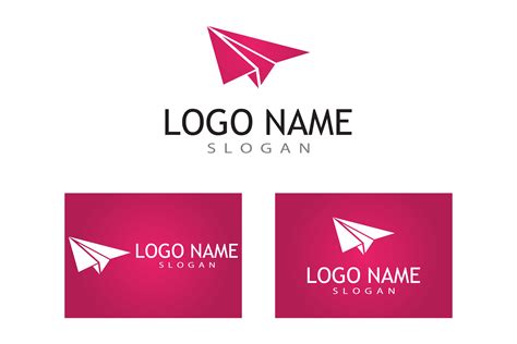 Paper Plane Logo Vector Graphic by Redgraphic · Creative Fabrica