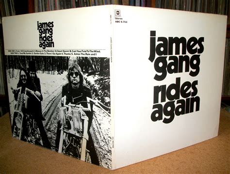 James Gang – Rides Again album art - Fonts In Use