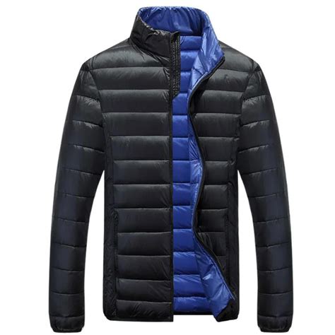 Duck Down Jacket Men Autumn & Winter Casual Ultralight Jackets Mens ...