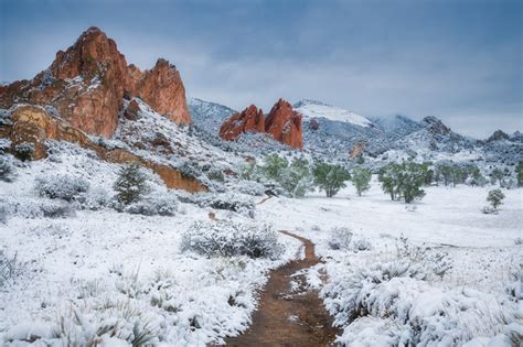 Snow at Garden of the Gods | Lars Leber Photography