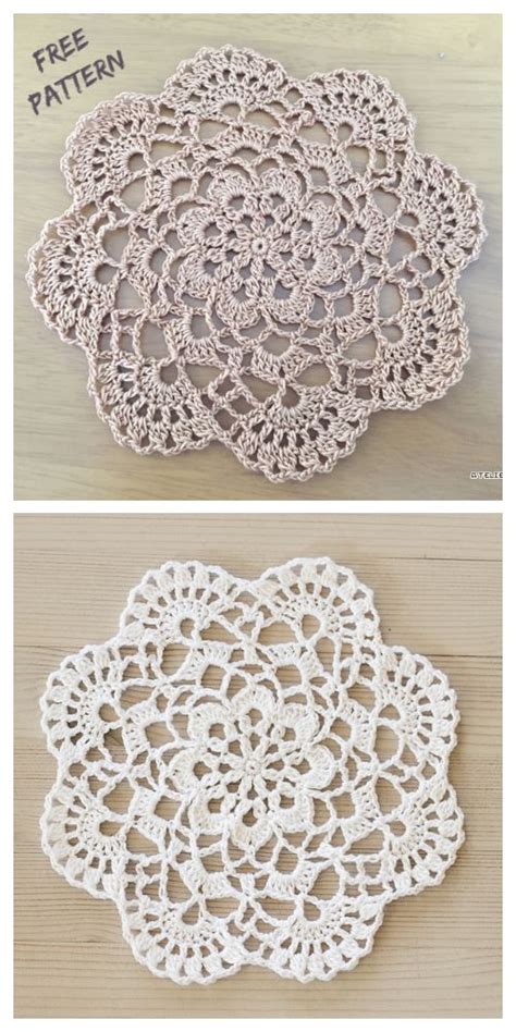 Easy Lace Doily Free Crochet Pattern