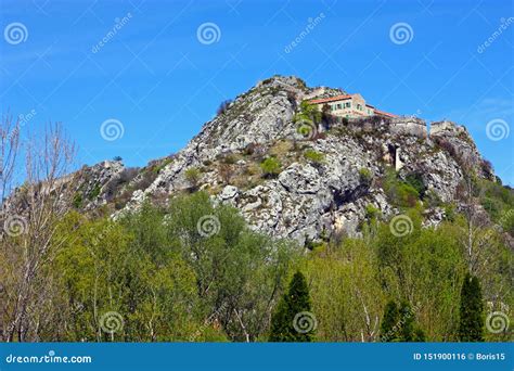 Knin fortress stock photo. Image of medieval, construction - 151900116