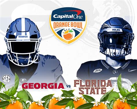 No. 5 Florida State & No. 6 Georgia to Meet in 90th Capital One Orange Bowl – Capital One Orange ...