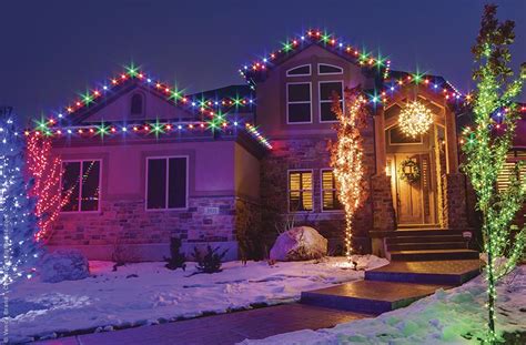 20++ Outdoor Christmas Lights Ideas For House - PIMPHOMEE