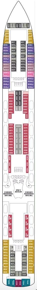 Norwegian Pearl Deck Plans