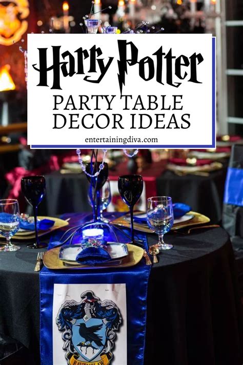 Harry Potter Table Decor Ideas